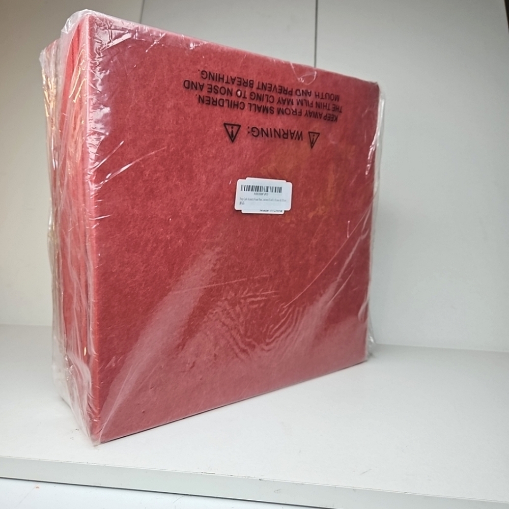 Fstop Labs Acoustic Foam Panel 12×12 HomeCore Officecore Set Of 12 New Red     